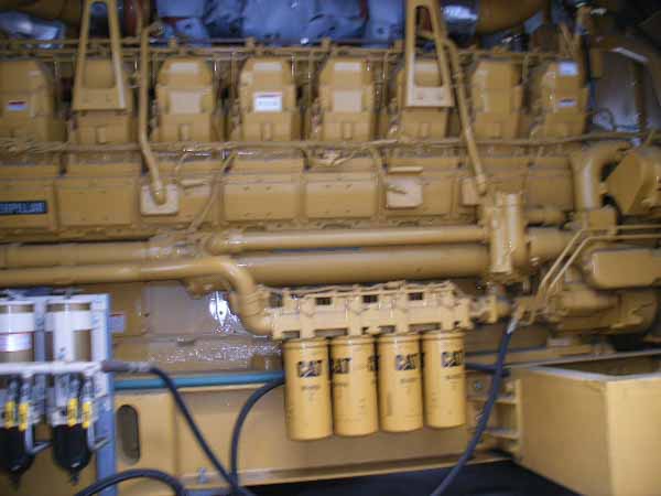 2000kW Caterpillar 3516 12470V Diesel Generator