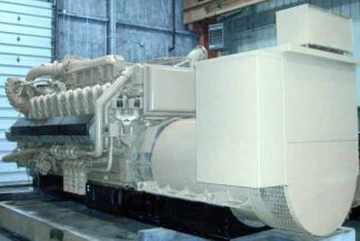 2050kW Caterpillar Natural Gas Generator G3520C 4160V