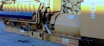 2055kW Caterpillar G3520C 4160V Natural Gas Generator